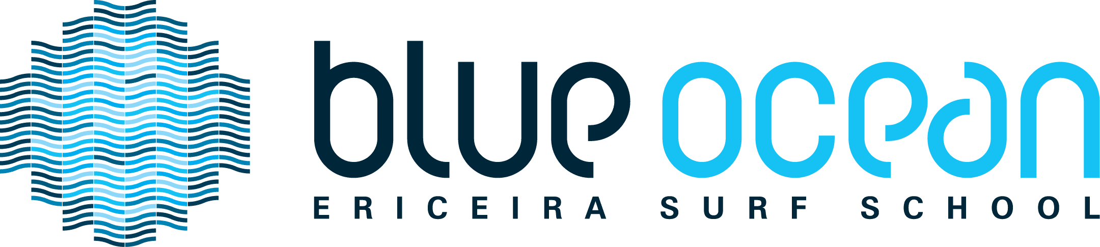 Logo de la Blue Ocean Ericeira Surf School